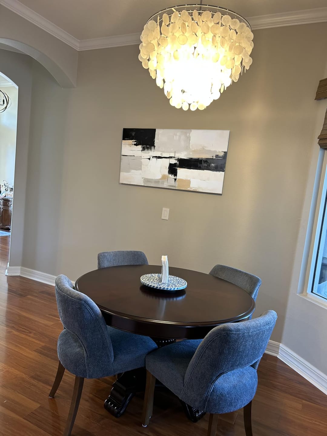 Customer photo review of Abstract Tranquility #AW078