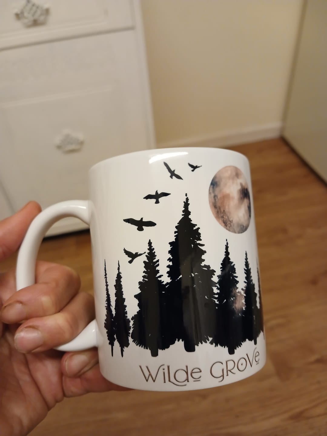 Customer photo review of Wilde Grove Blessing Mug 11oz Ceramic White