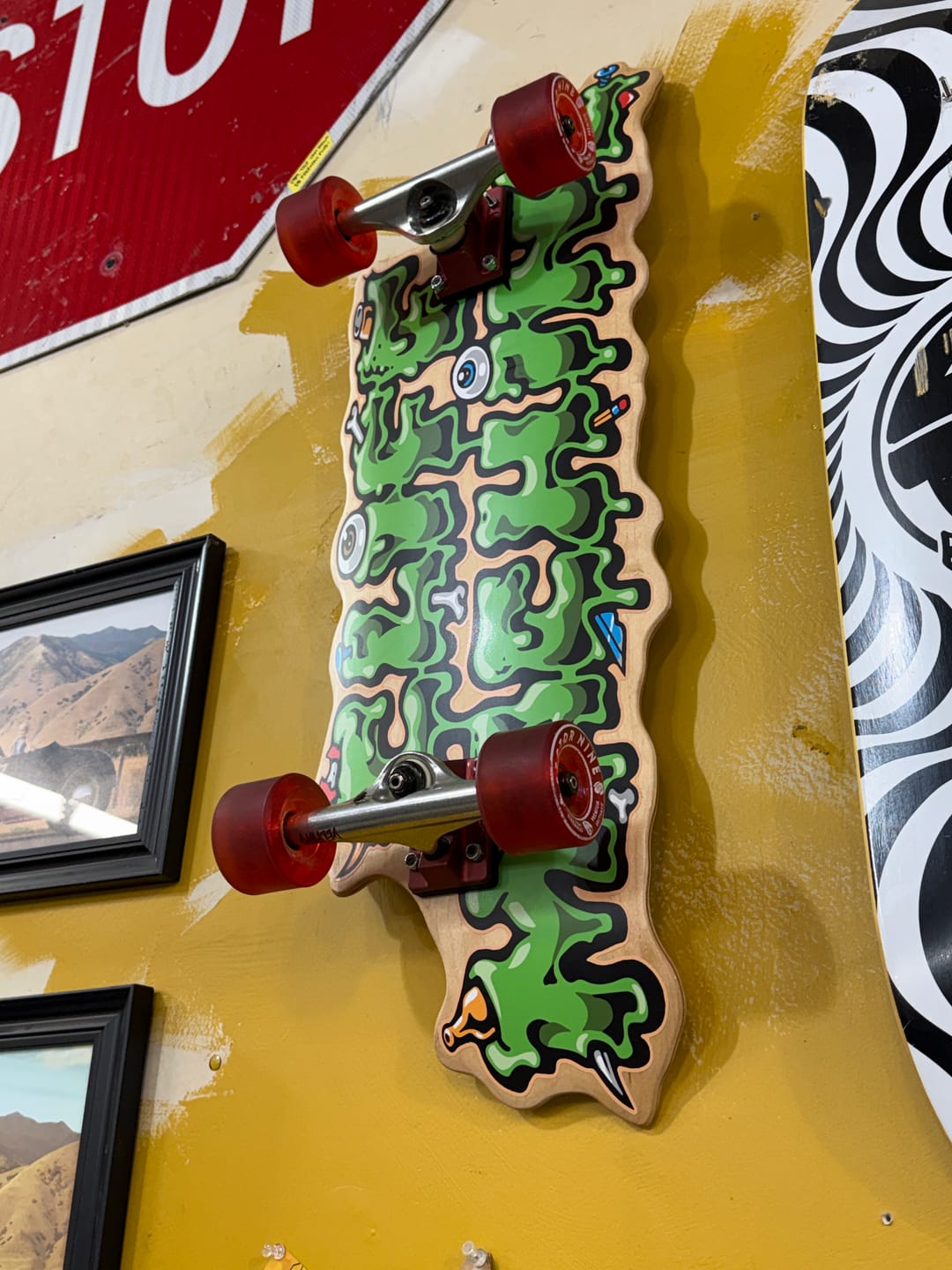 Customer photo review of Create your own Skate Shape