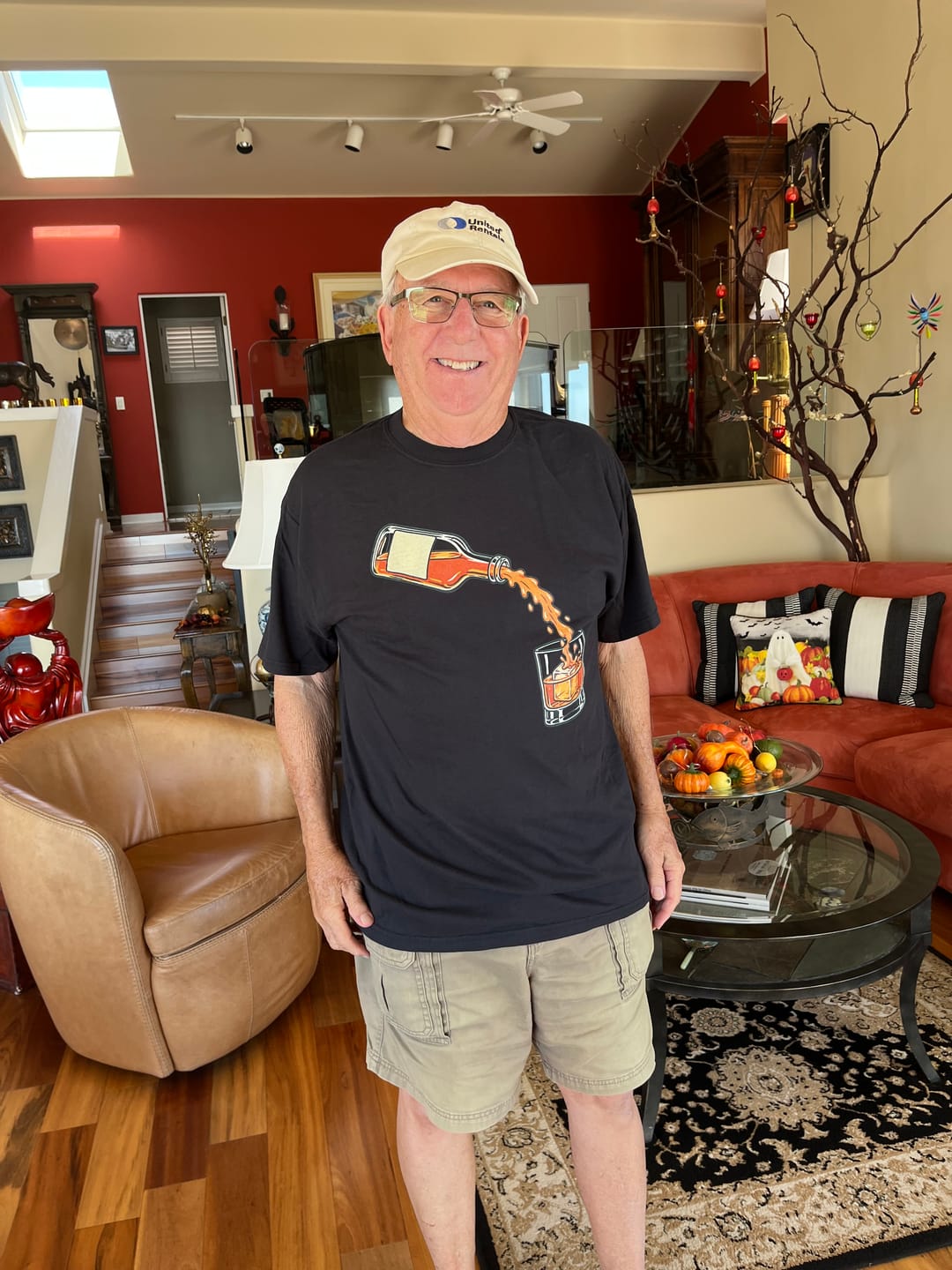Customer photo review of Bourbon Pour — Premium Tee