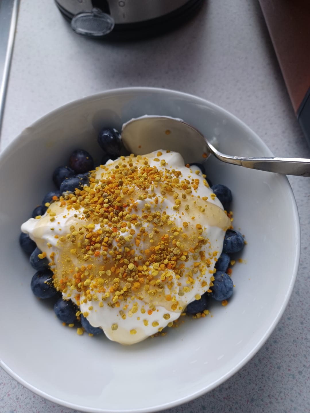 Customer photo review of Organic Raw Bee Pollen