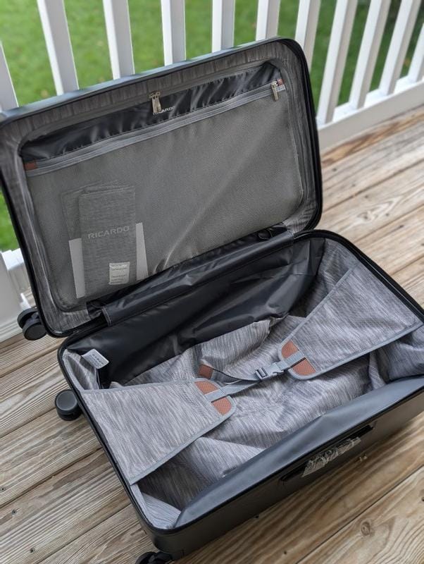 Customer photo review of Montecito 2.0 Hardside Check-in Cargo Trunk, 105 L