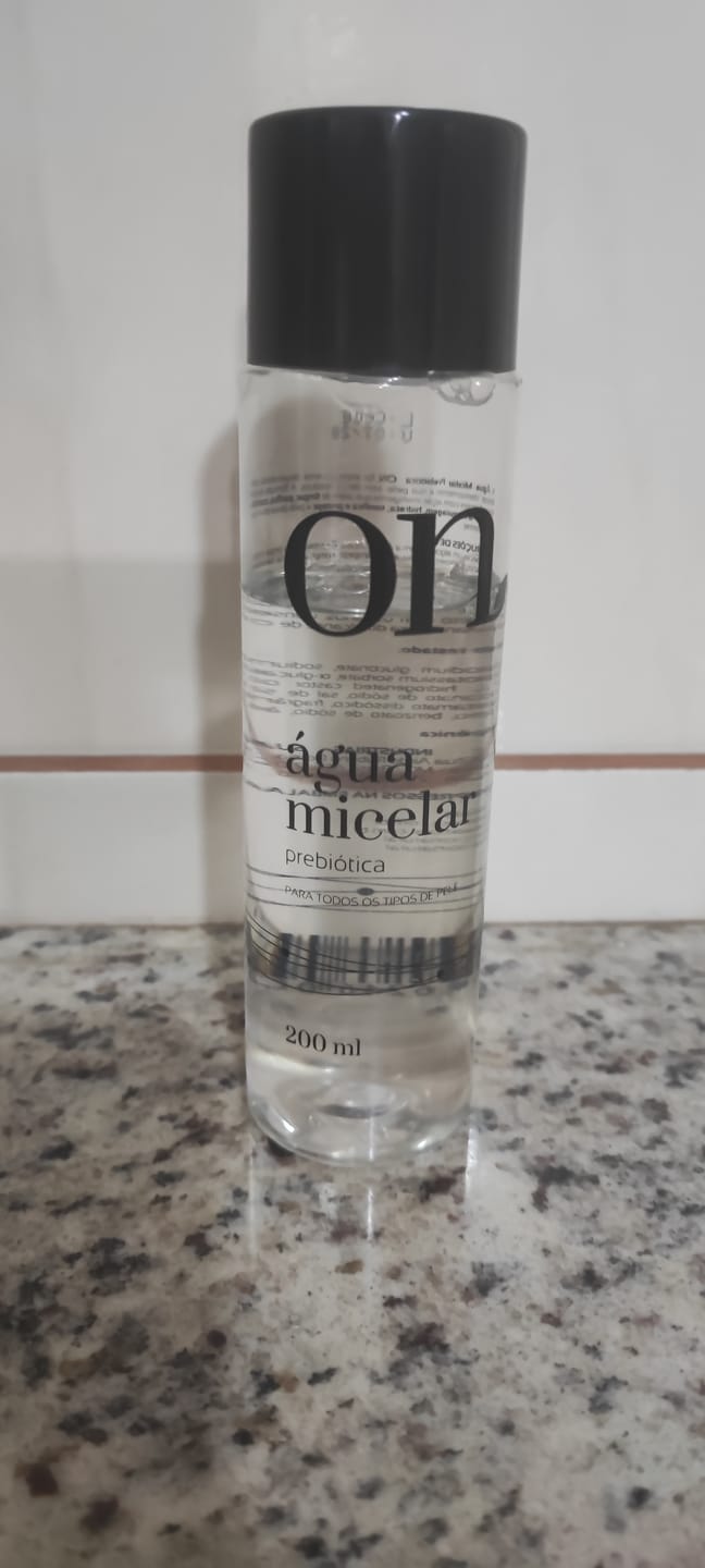 Customer photo review of Água Micelar Prebiótica ON 200 ml