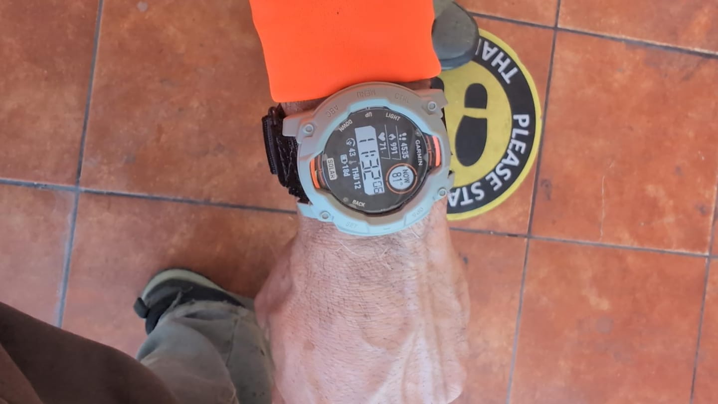 Customer photo review of Garmin Instinct 3 Solar