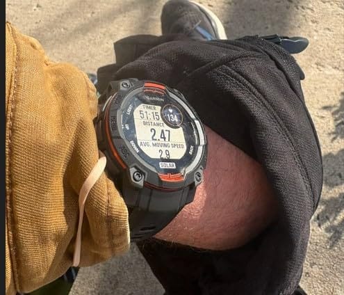 Customer photo review of Garmin Instinct 3 Solar