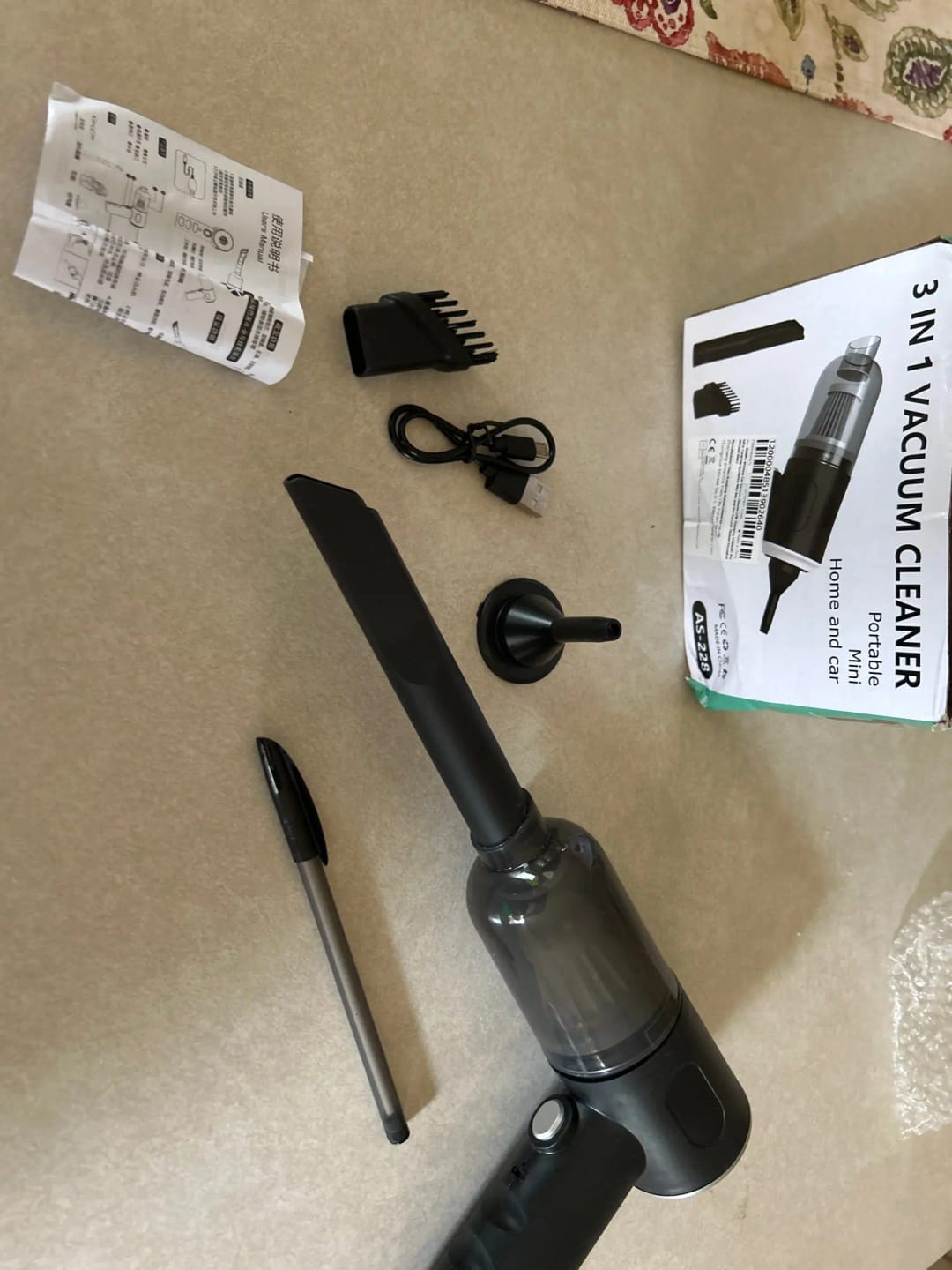 Customer photo review of Aspiradora Sopladora De Mano