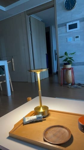 Customer photo review of EcoLume - Luxury design lamp redefined design