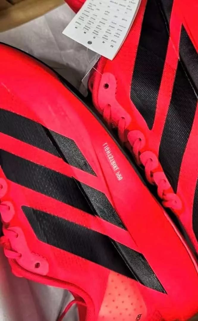 Customer photo review of Adizero Evo SL Pure Ruby - AZR