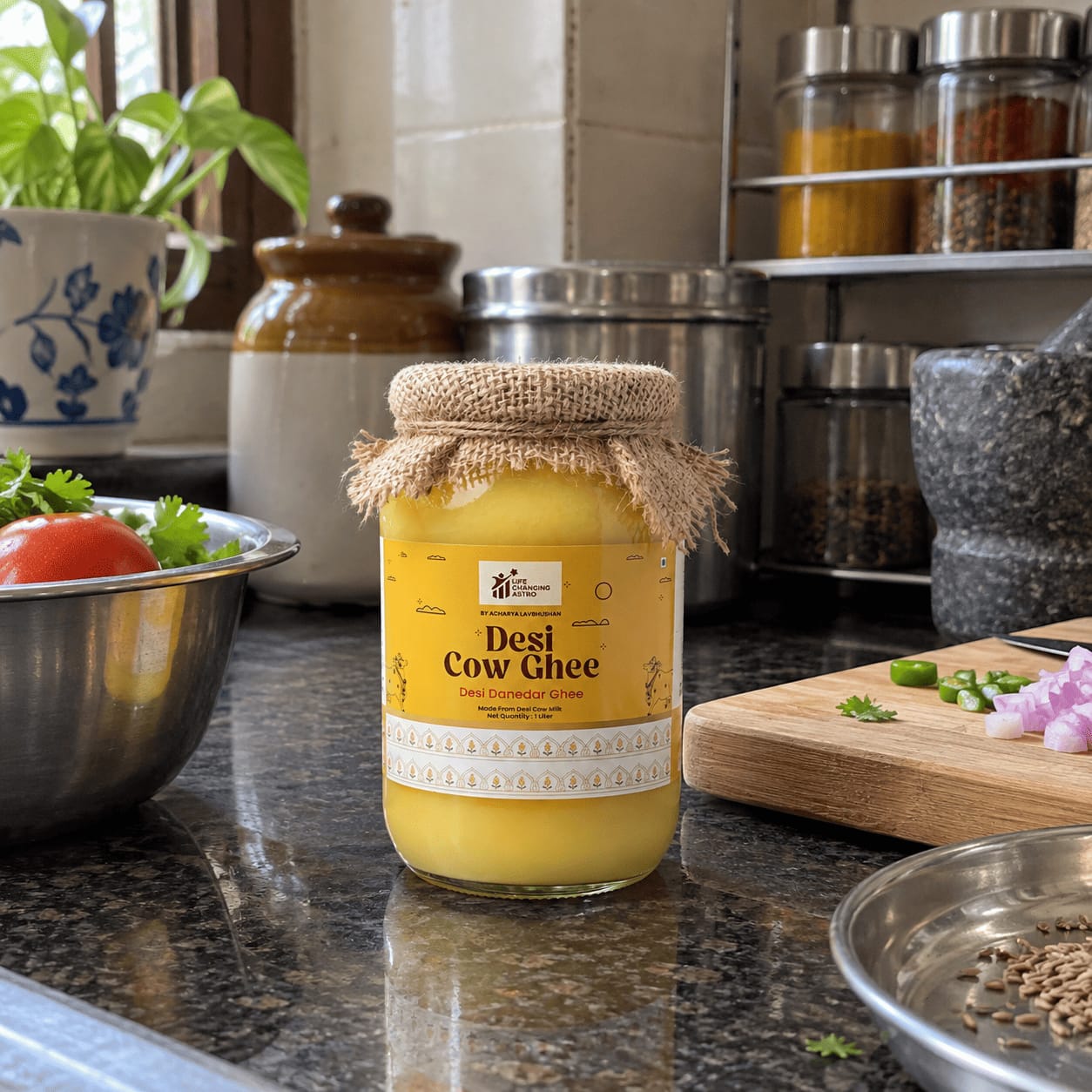 Customer photo review of Desi Cow Ghee