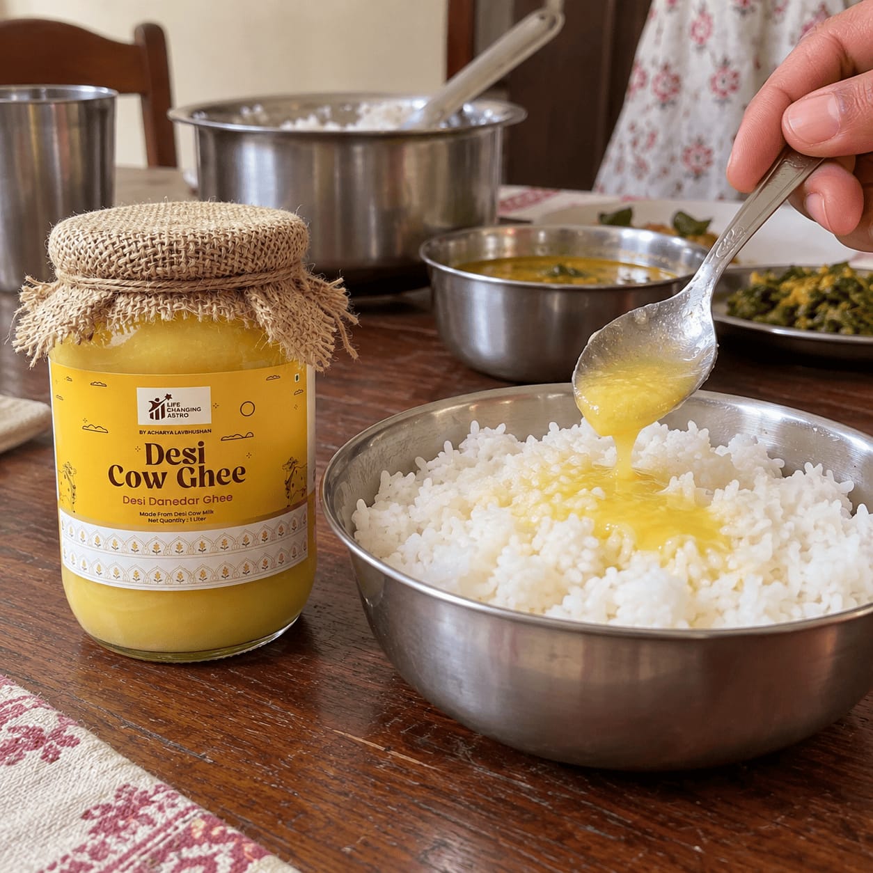 Customer photo review of Desi Cow Ghee