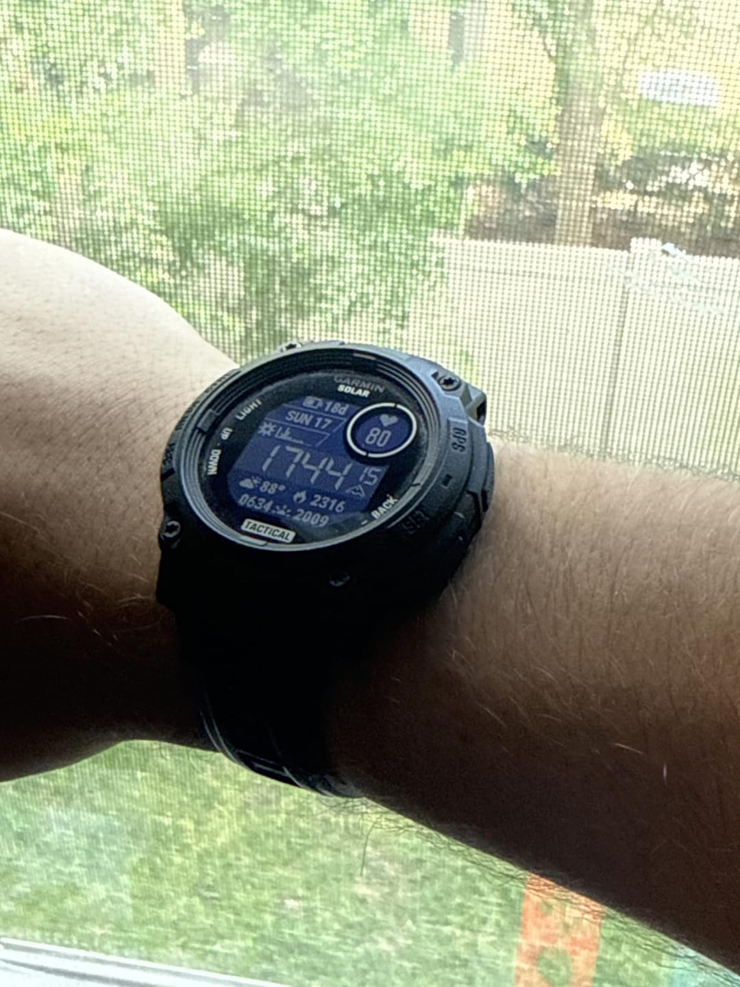 Customer photo review of Garmin Instinct 3 Tactical Edition