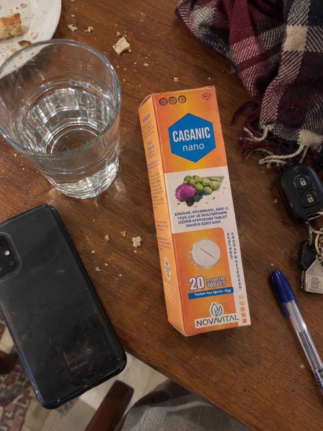 Customer photo review of Caganıc Nano - Enginar ve Devedikeni İçeren Efervasan Tablet