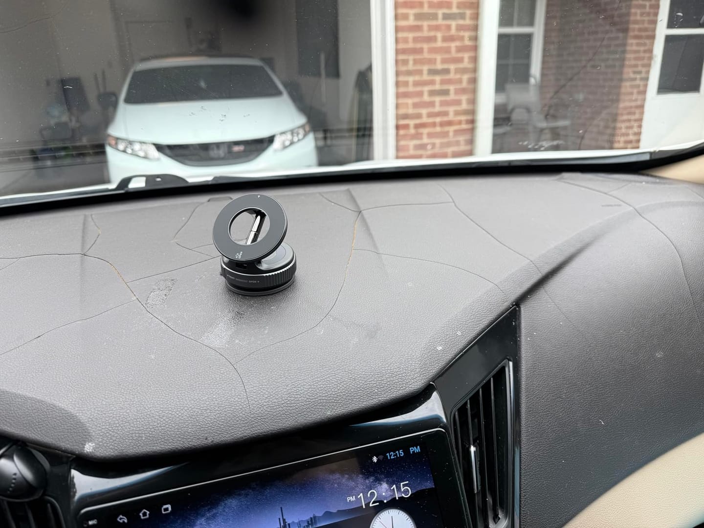 Customer photo review of Tekkvault™ AnchorPro Phone Holder