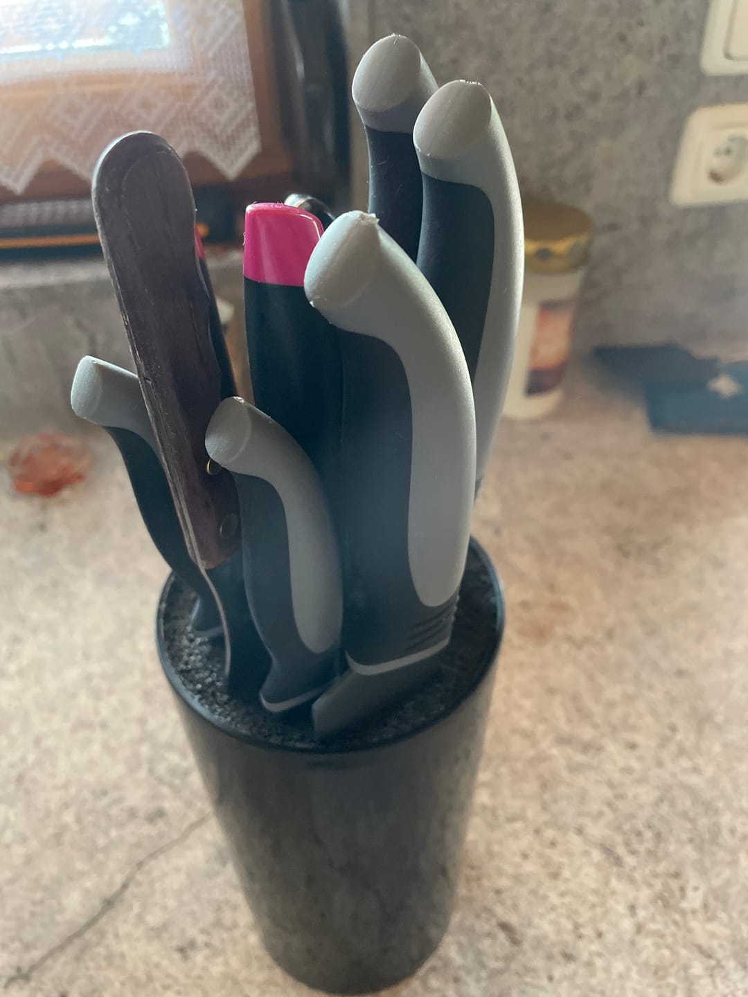 Customer photo review of Kuro Messerset Premium 8-teilig