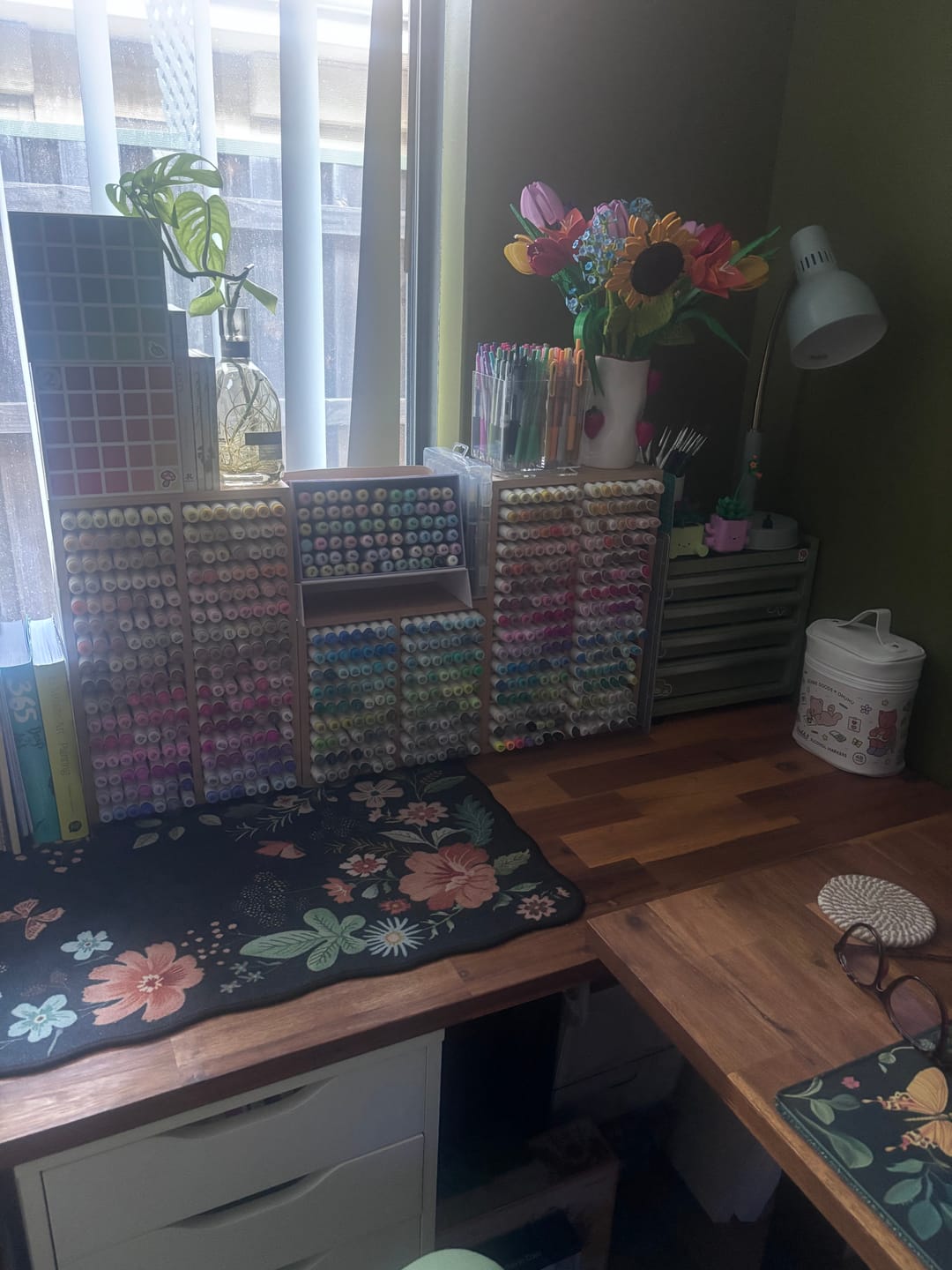 Customer photo review of Ohuhu Kaala B Dual Tips Alcohol Art Markers, Slim Broad & Mini Brush (New Color Codes)