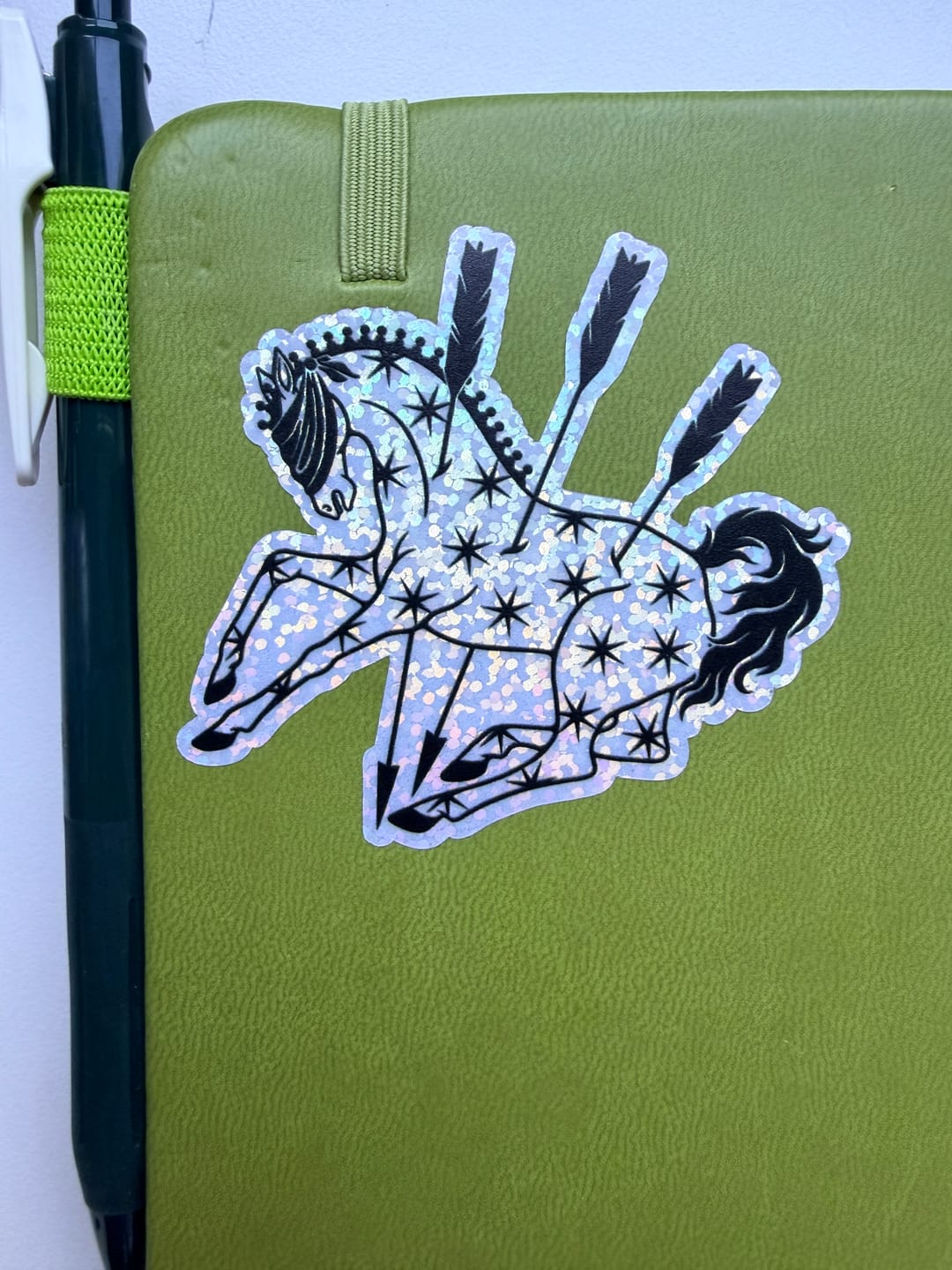 Customer photo review of Horses Sticker Pack