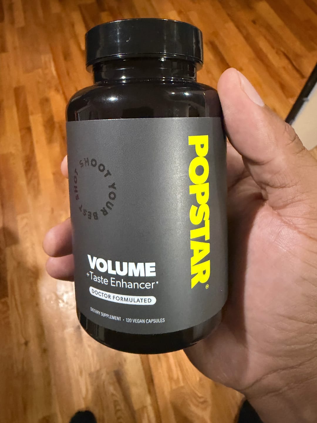 Customer photo review of Popstar Volume + Taste | 3 Month