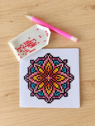 Inna’s customer photo of her Mandala Magic creation