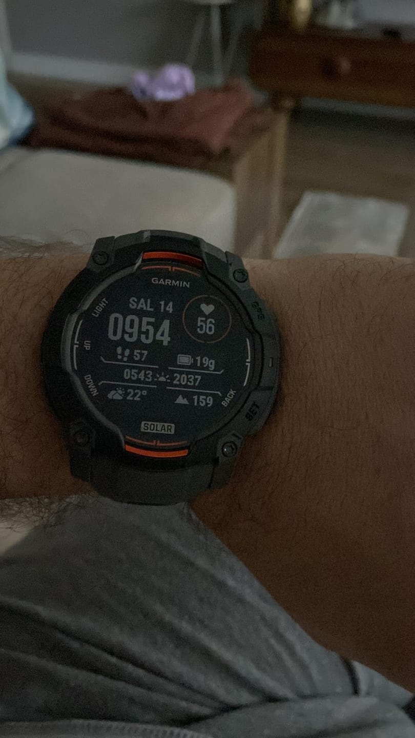 Customer photo review of Garmin Instinct 3 Solar