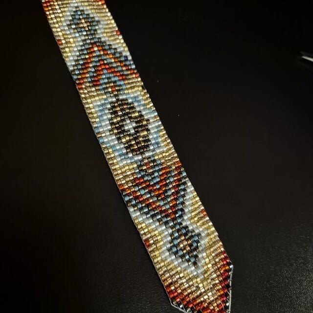 Customer photo review of Native Big Set of Ten Loom Digital Bead Patterns
