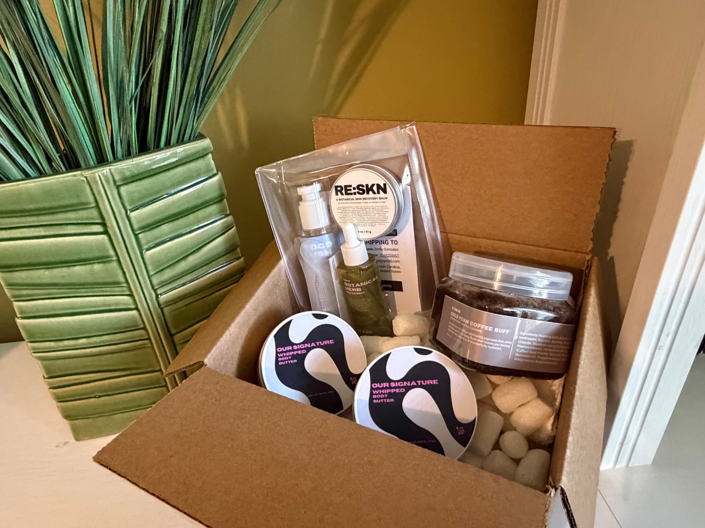 Customer photo review of RE:SKN - Botanical Skin Recovery Balm