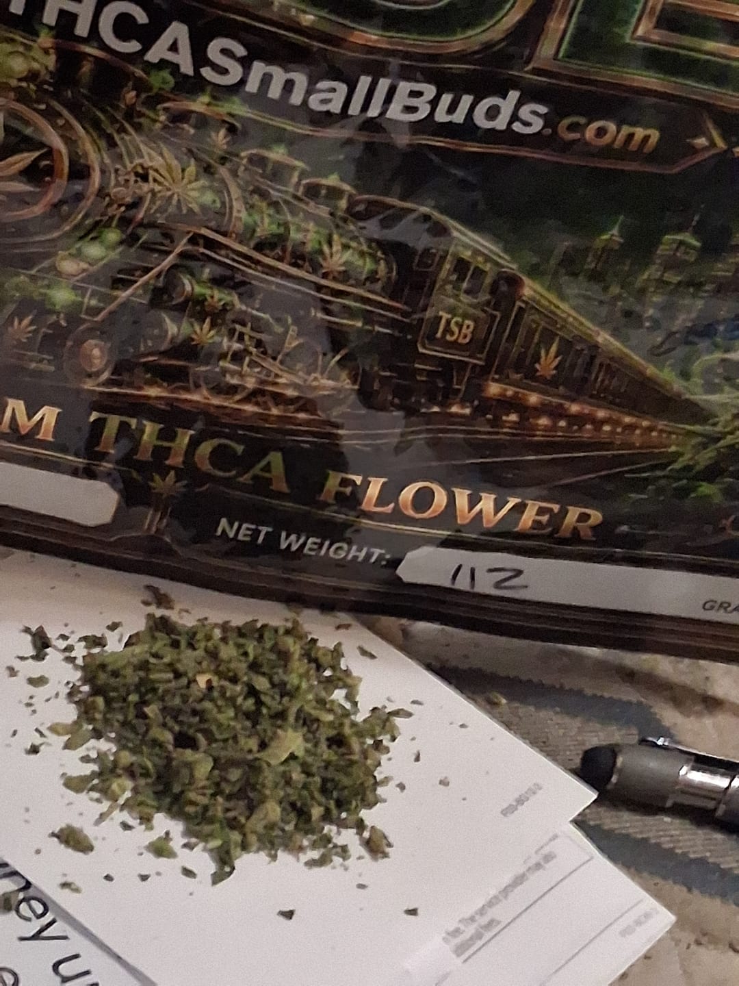Customer photo review of Cheap THCA Flower Trim