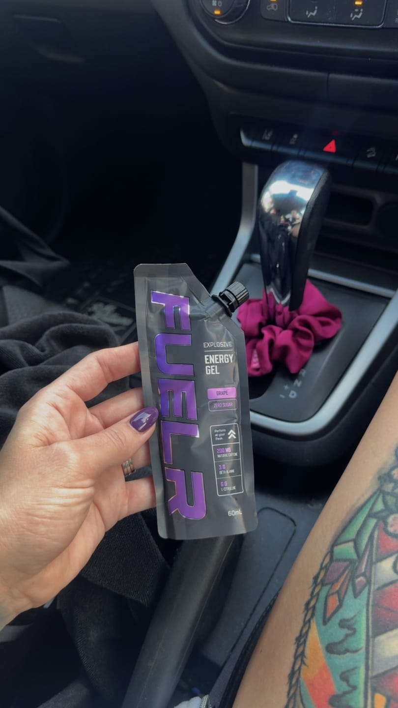 Customer photo review of VARIETY PACK - 12 ENERGY GEL FLAVOURS