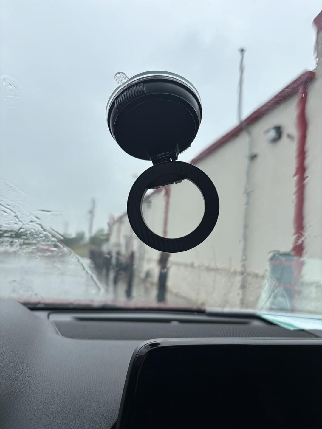 Customer photo review of Tekkvault™ AnchorPro Phone Holder