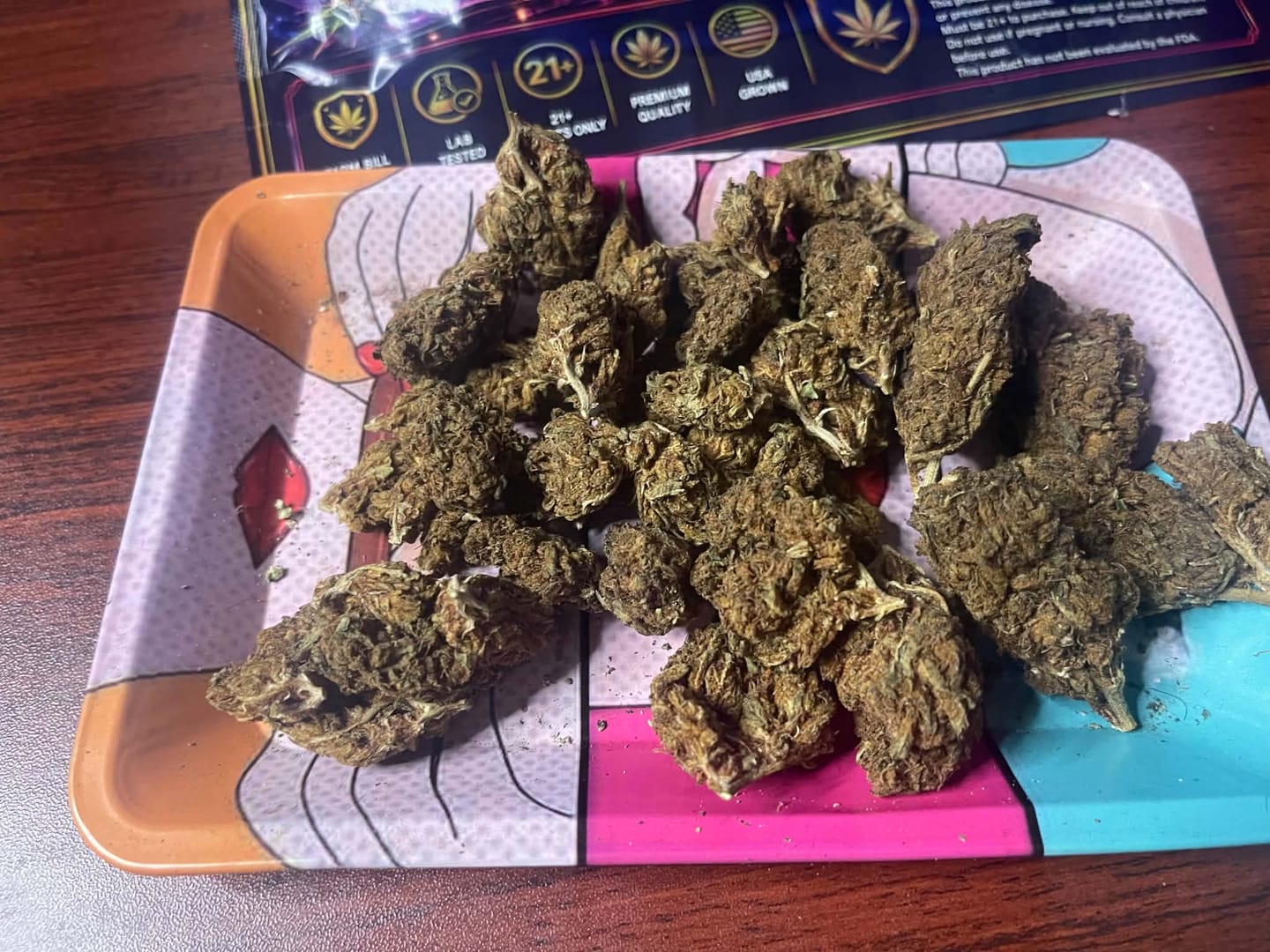 Customer photo review of Cheap THCA Flower Ounce