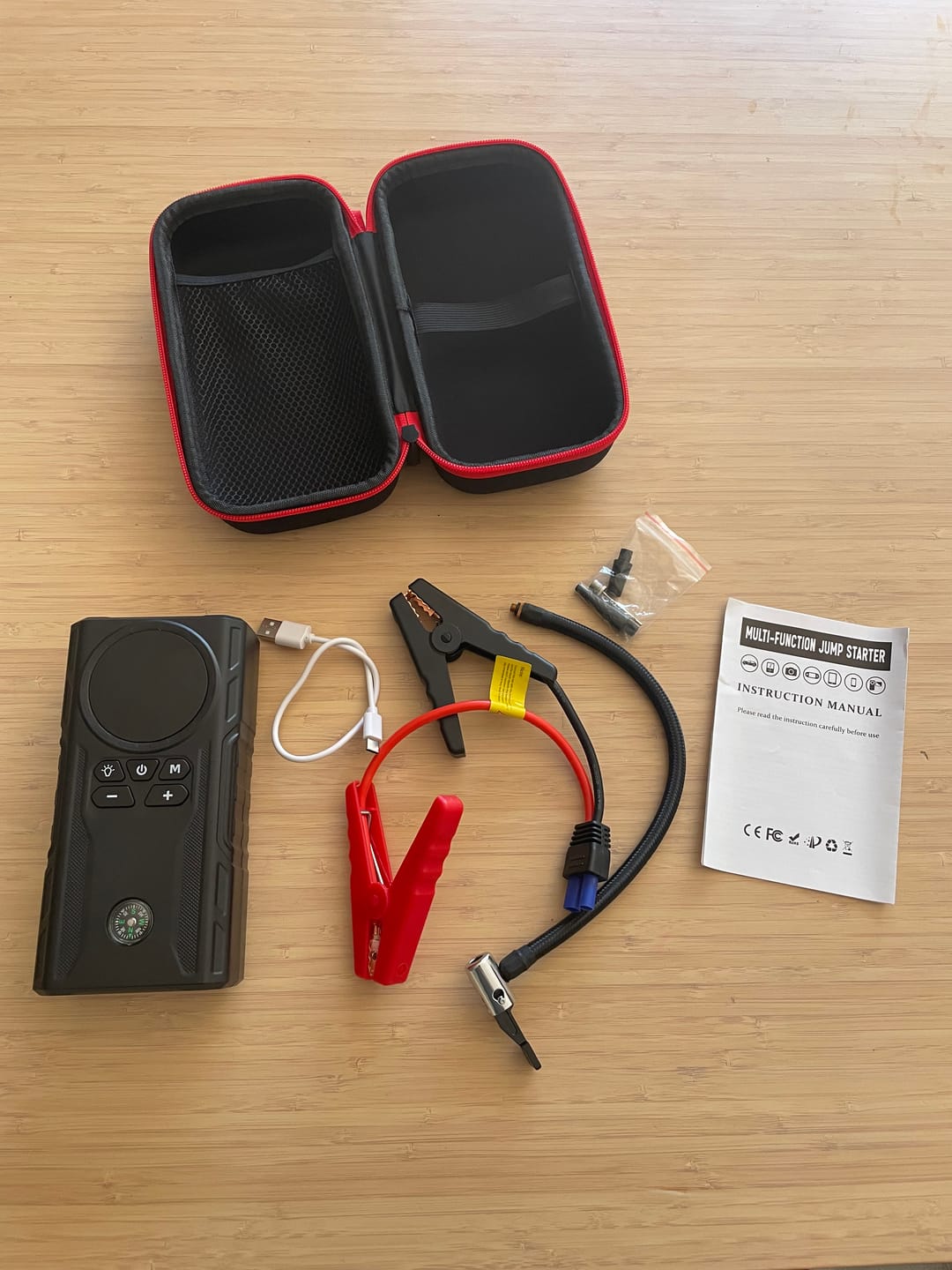 Customer photo review of Tekkvault™ RoadRescue Pro 4-in-1 Jump Starter