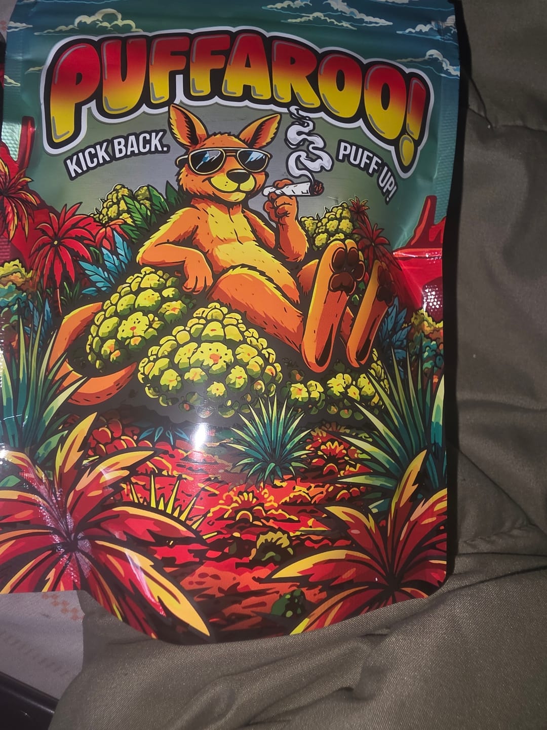 Customer photo review of Puffaroo - Blueberry Headband - 28 Grams - Hybrid