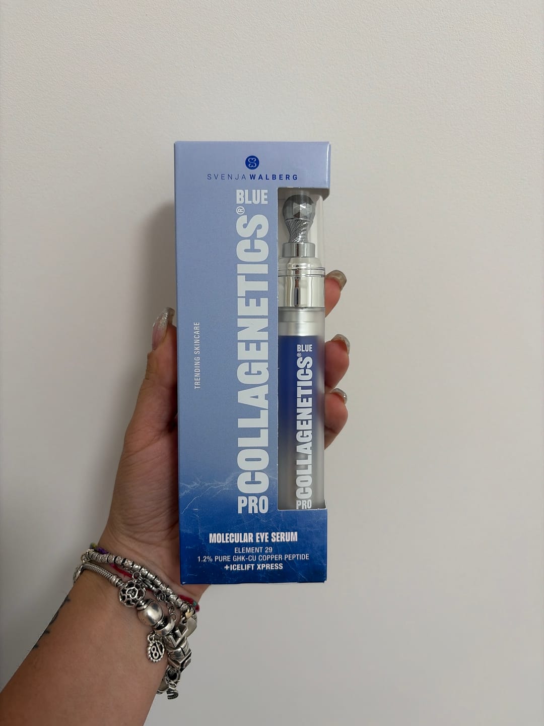 Customer photo review of BLUE COLLAGENETICS® PRO
