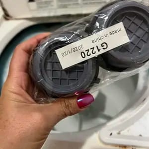 Customer photo review of Assorbente Vibrazioni Piedini Antiscivolo per Lavatrice