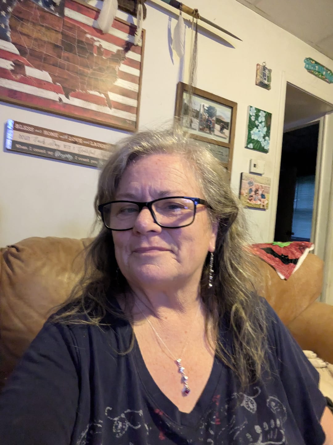 Customer photo review of Silver Ruby Set