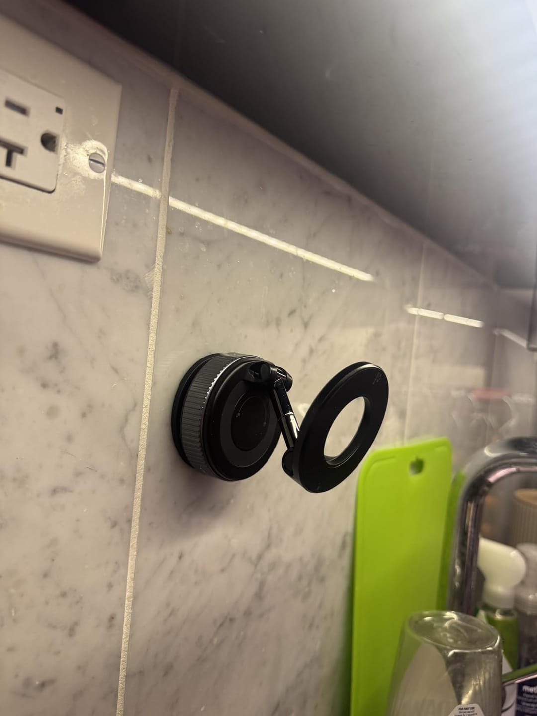Customer photo review of Tekkvault™ AnchorPro Phone Holder