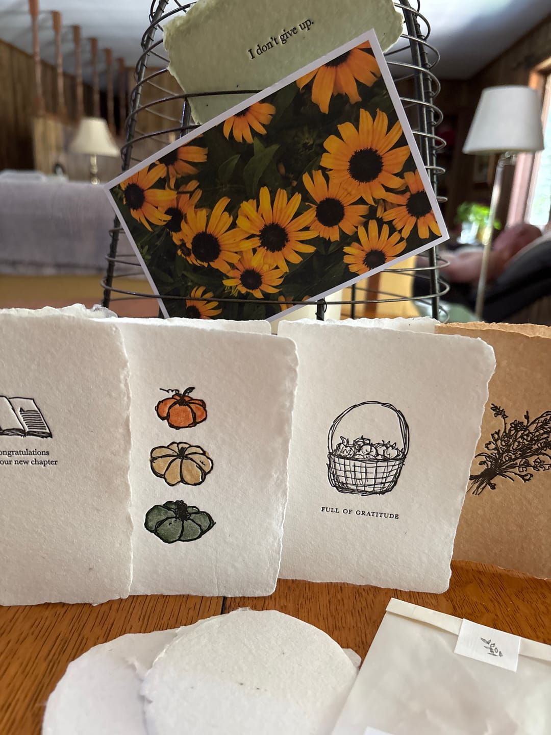 Customer photo review of Monthly Artisan Card Subscription
