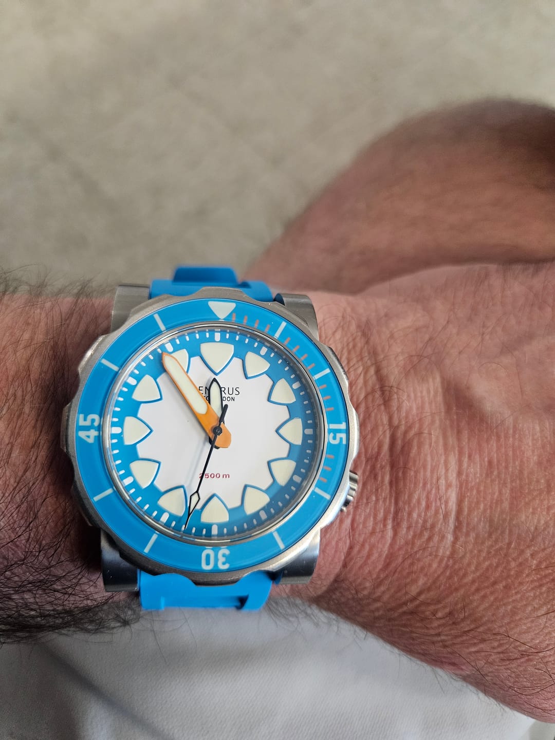 Customer photo review of Shark Gill Rubber - BluShark Blue