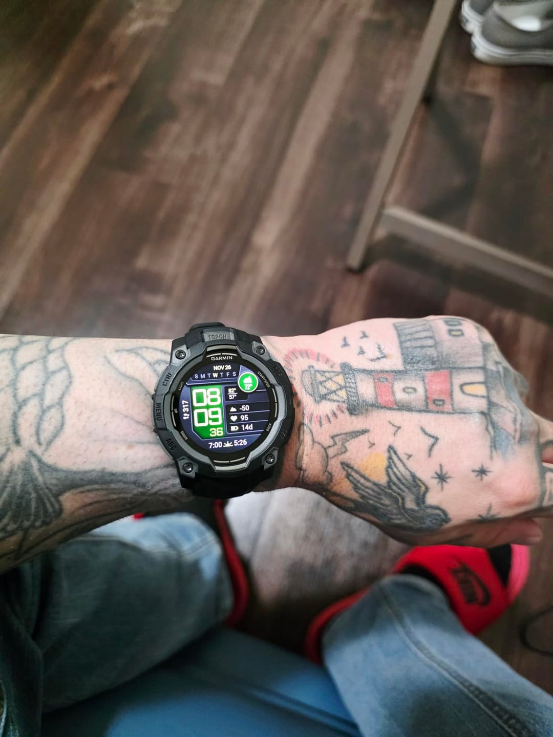 Customer photo review of Garmin Instinct 3 AMOLED