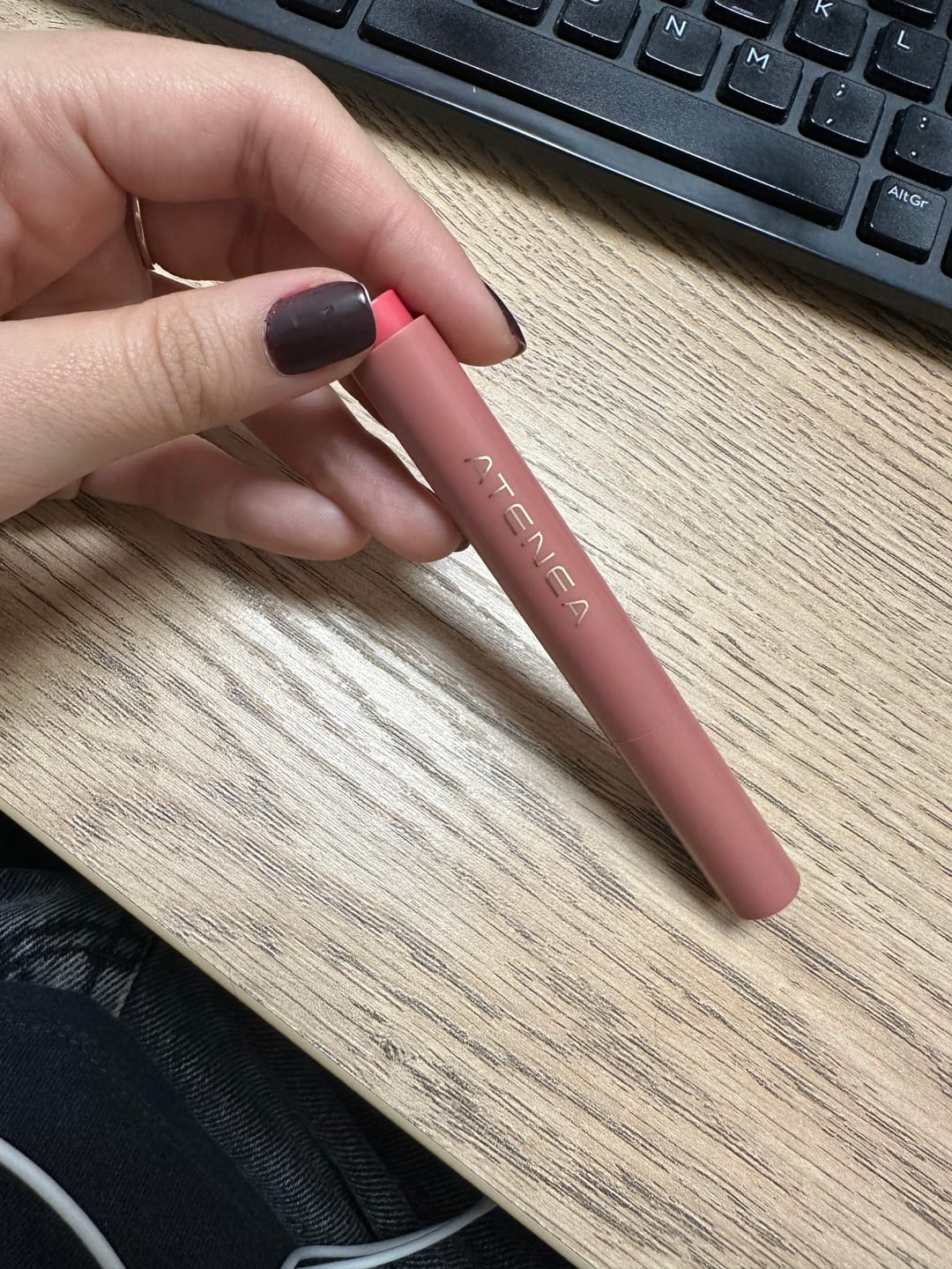 Customer photo review of CLICK LIPSTICK SUBLIME