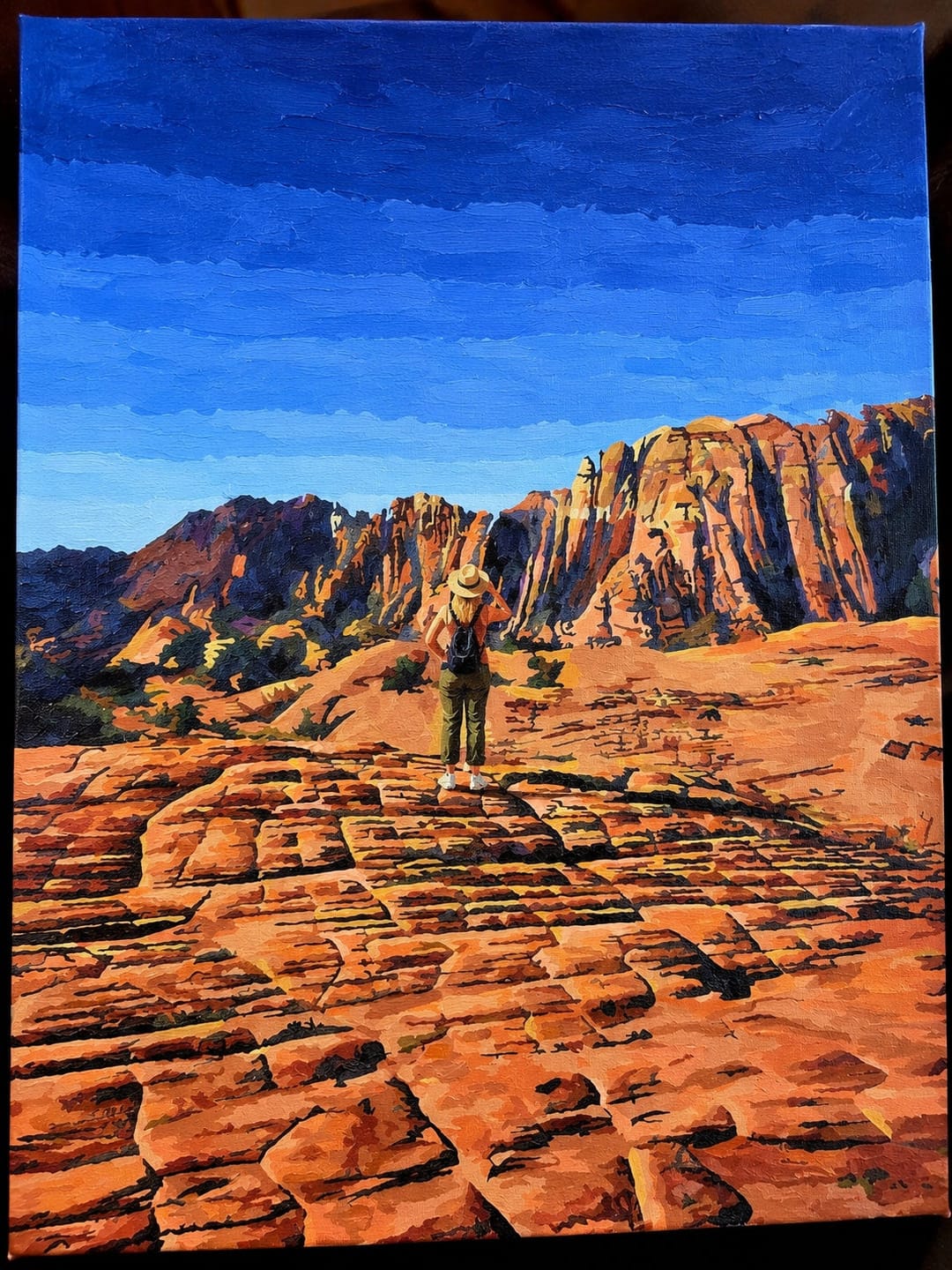 Customer photo review of Custom Paint by Numbers Kit - Turn Your Photo Into Hand-Painted Art