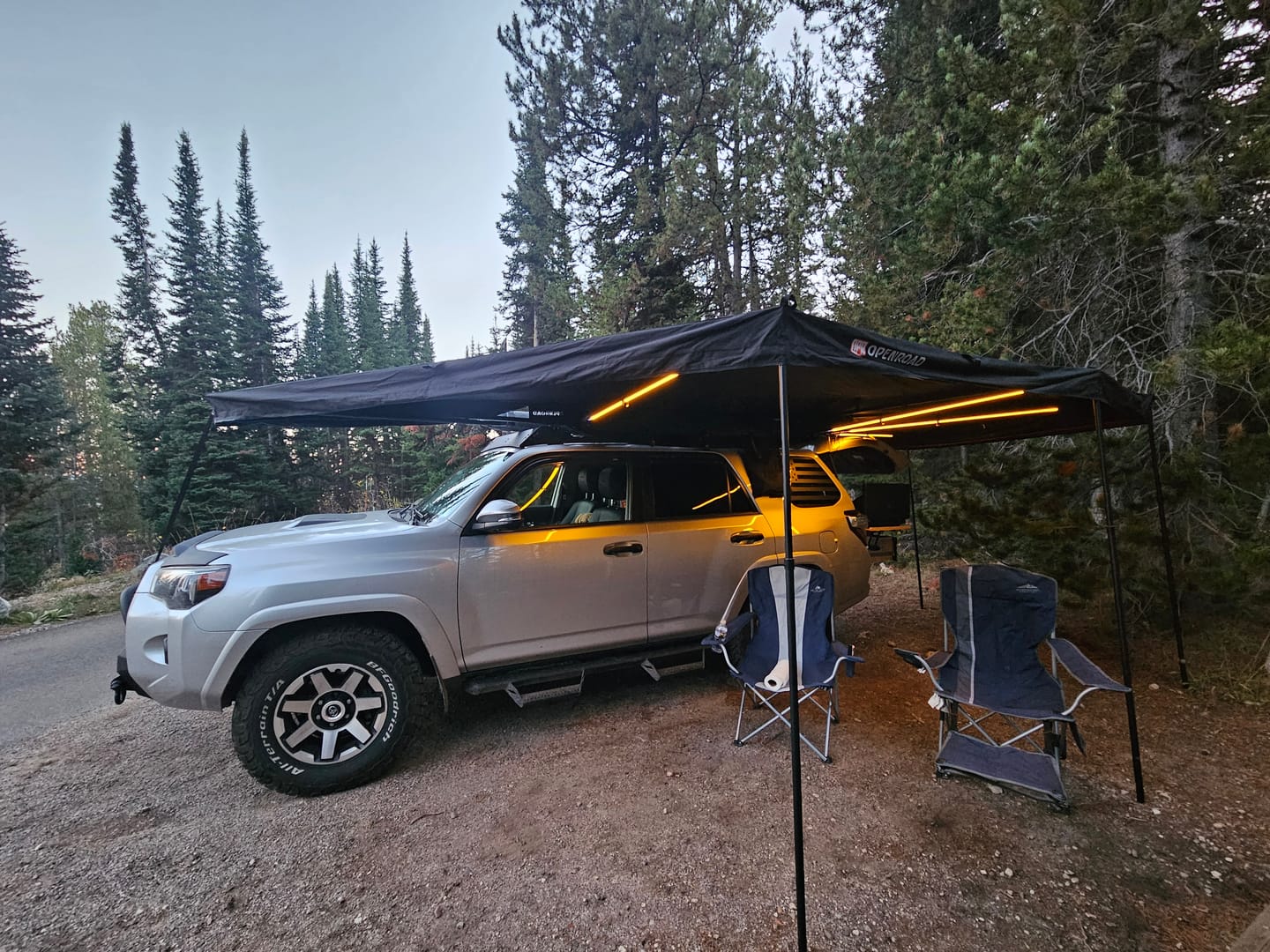 Customer photo review of OPENROAD 270 Degree Awning XL