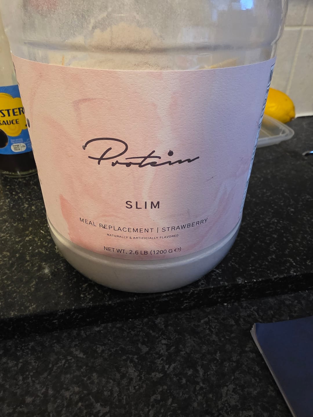 Customer photo review of Slim Meal Replacement | 34 Servings one