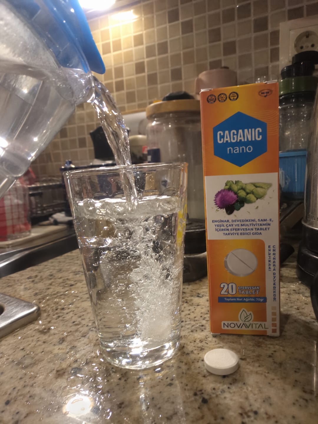 Customer photo review of Caganıc Nano - Enginar ve Devedikeni İçeren Efervasan Tablet