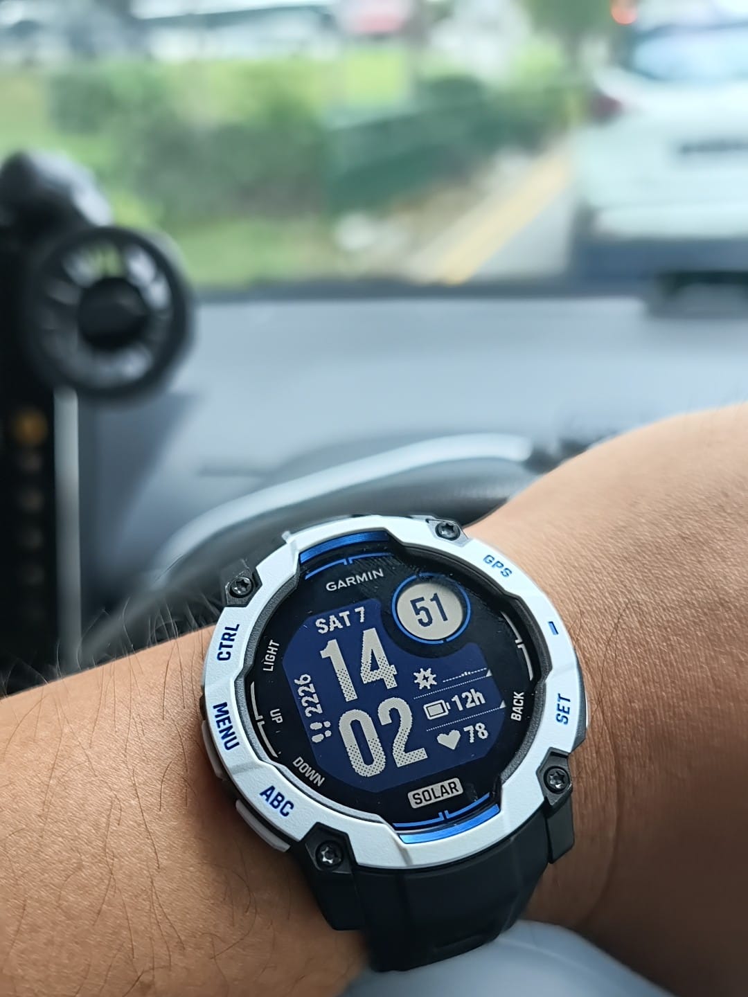 Customer photo review of Garmin Instinct 3 Solar