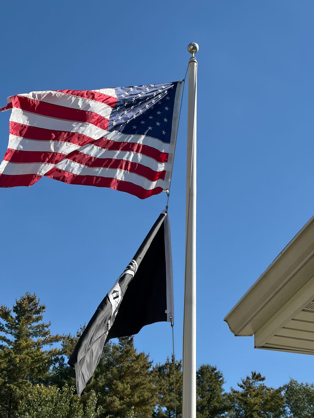 Customer photo review of 4' x 6' American Flag