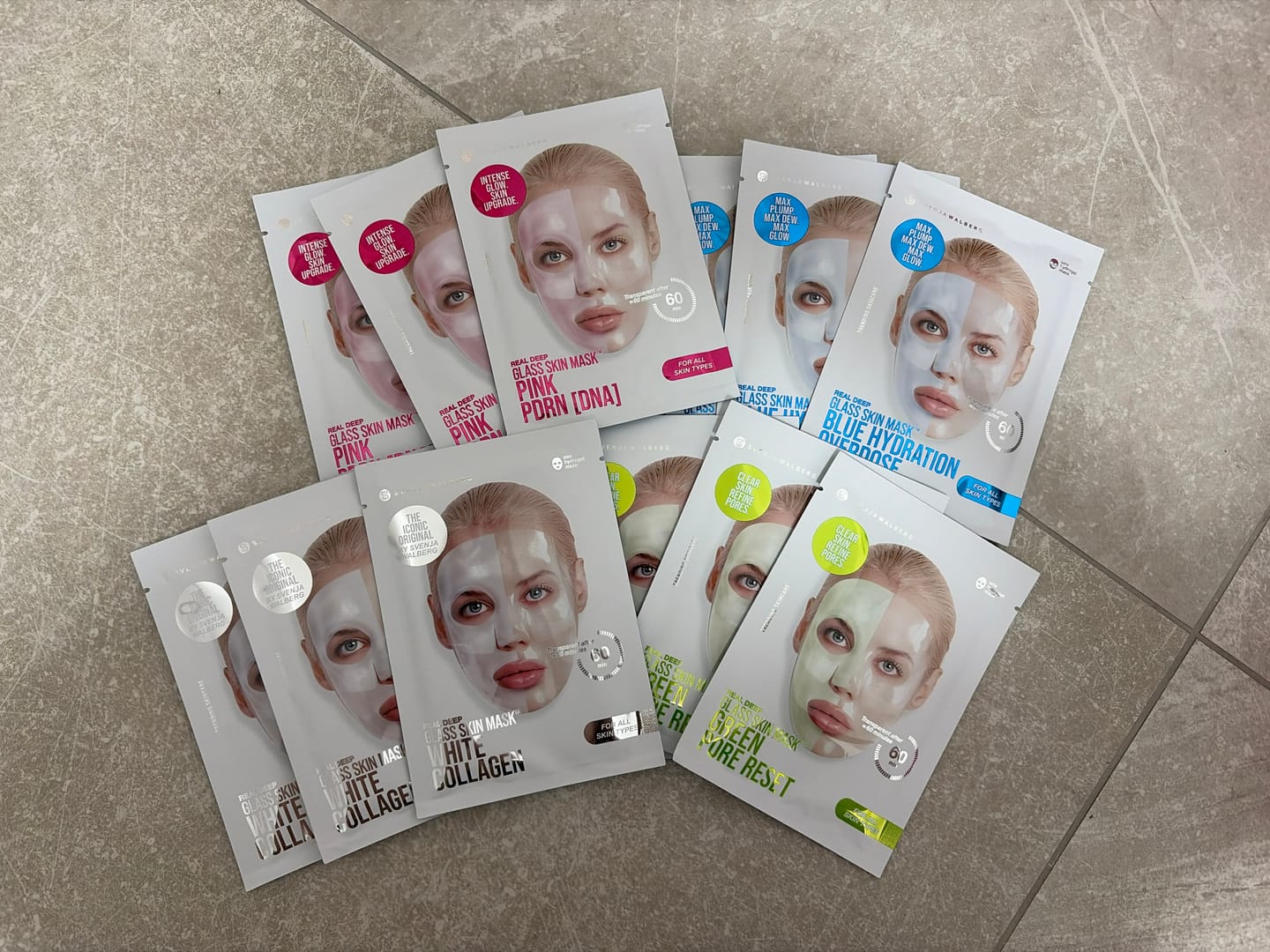 Customer photo review of GlassSkinMask - All in Bundle