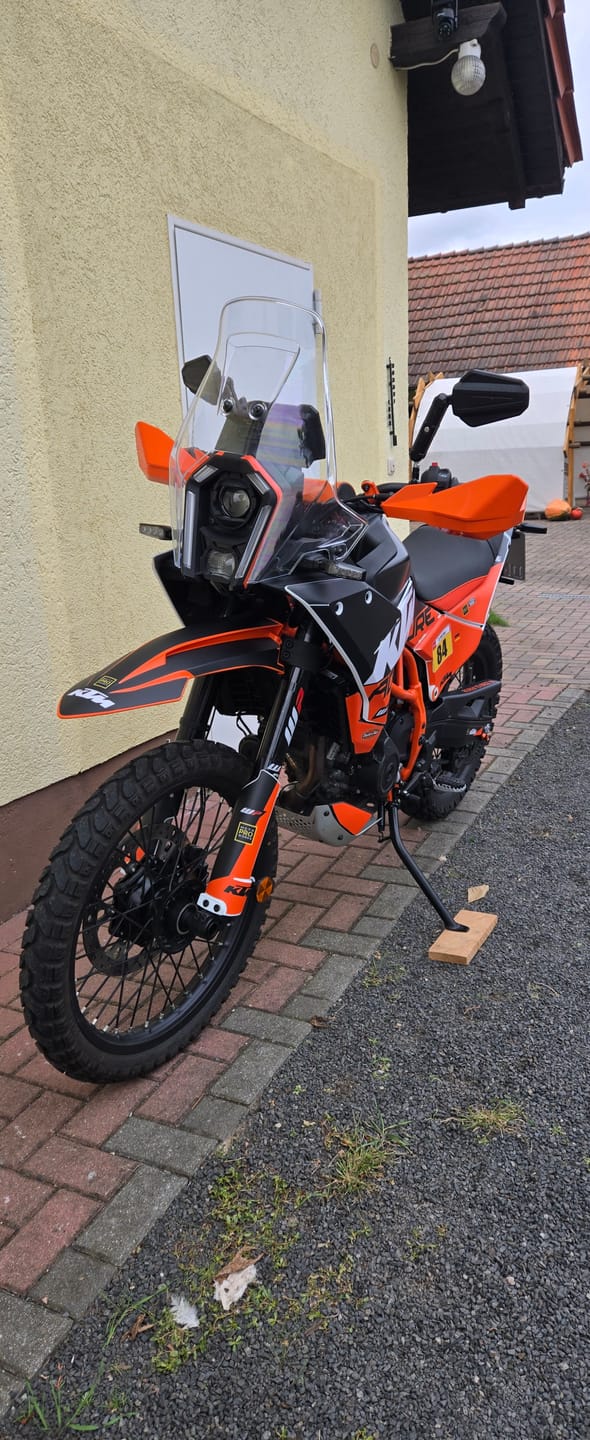 Customer photo review of KTM 390 Adventure R / X GRAPHICS - "Waypointer" (Midnight)