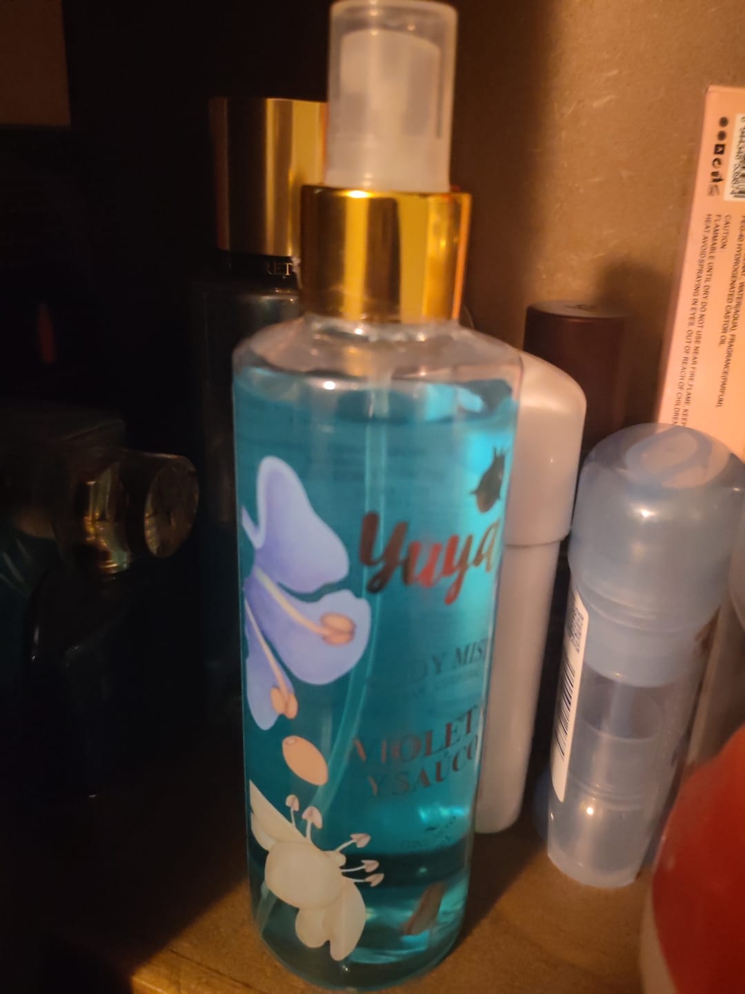 Customer photo review of Body Mist 236 mL Violeta y Sauco