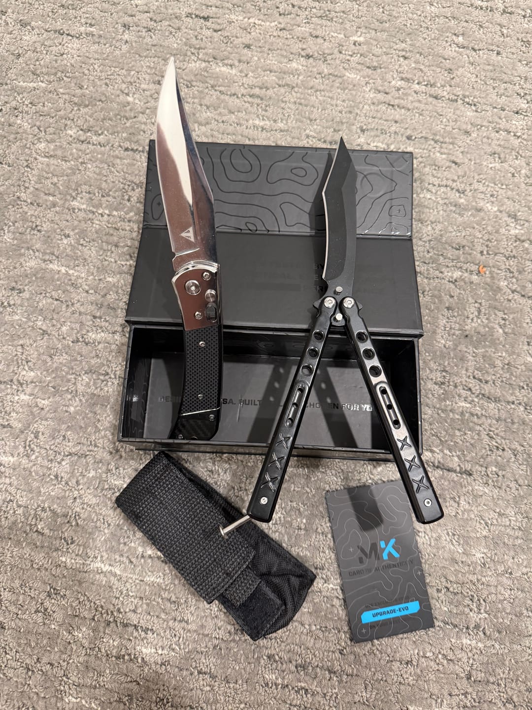 Customer photo review of MYSTERY KNIVES BOX™