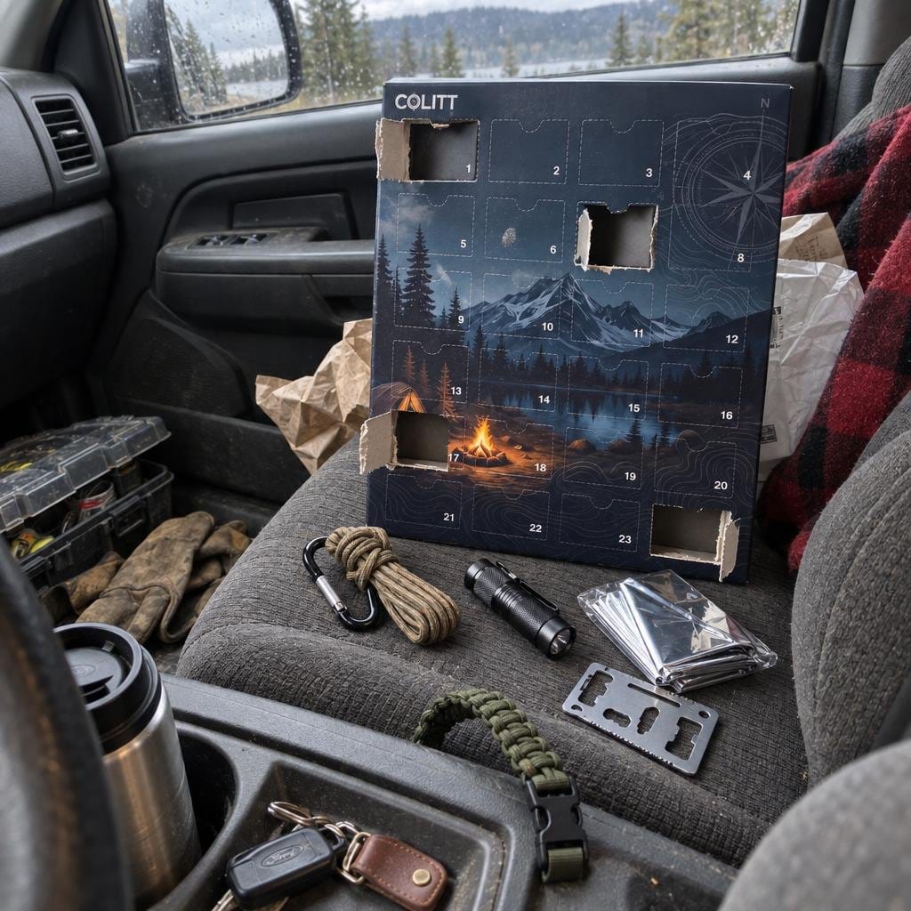 Customer photo review of Outdoorsman Advent Calendar